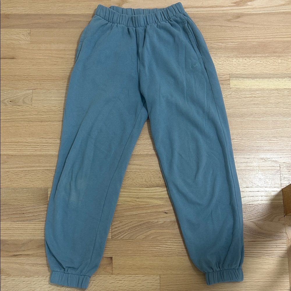 Hollister teal/green Sweatpants